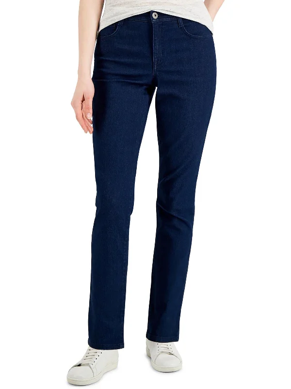 Extra Discounts Petites Womens Denim Slim Jeans
