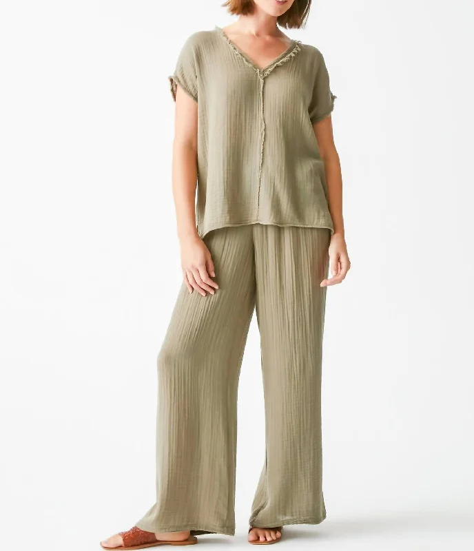 Bargain Blast Susie Pants In Olive
