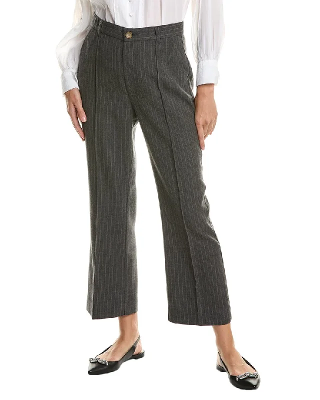 Steals and Deals THE GREAT The Bell Wool-Blend Trouser