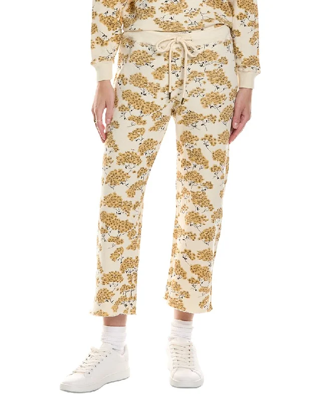 Super Bargain THE GREAT The Wide Leg Cropped Sweatpant