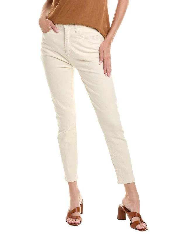 Midnight Madness Triarchy Ms. Ava Off White High-Rise Retro Skinny Jean