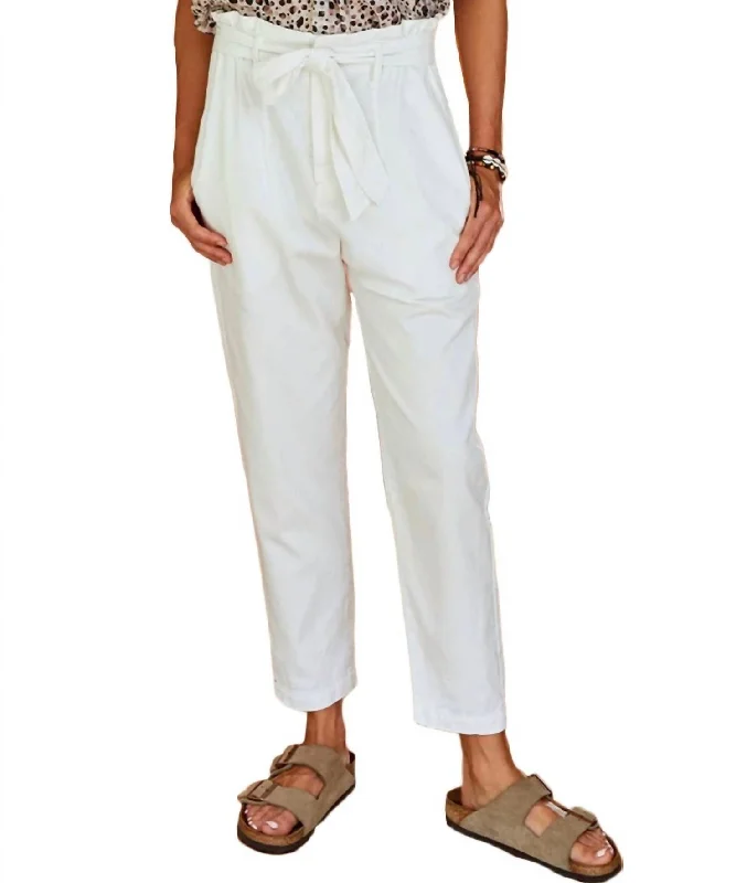 Big Savings Tyese Pant In White Wash
