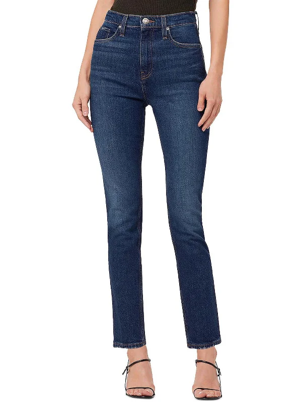 Final Markdown Womens Denim Dark Wash Cigarette Jeans
