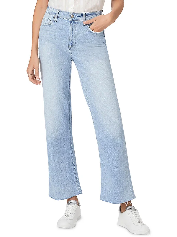 Mega Sale Womens High Rise Light Wash Bootcut Jeans