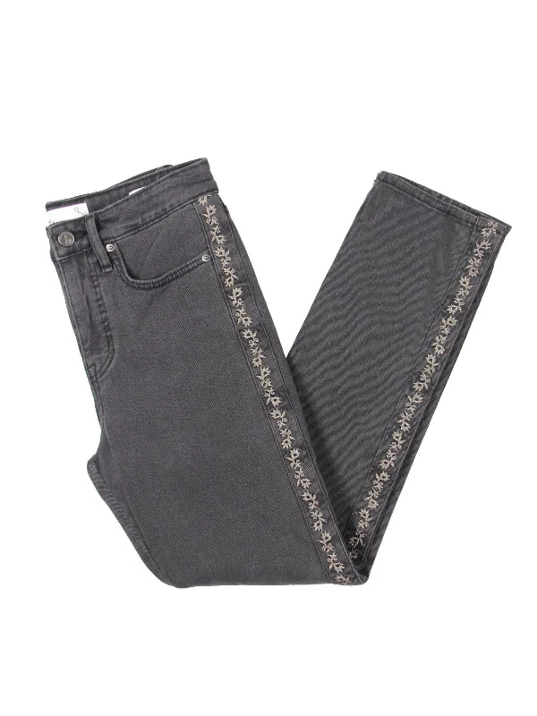 Great Bargains Womens High Rise Slim Straight Leg Jeans
