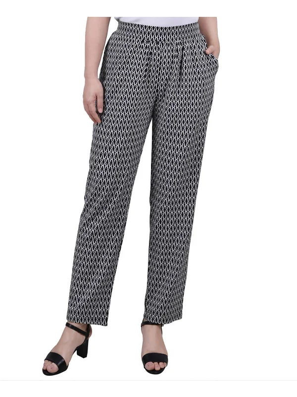 Super Savings Womens High Rise Stretch Straight Leg Pants