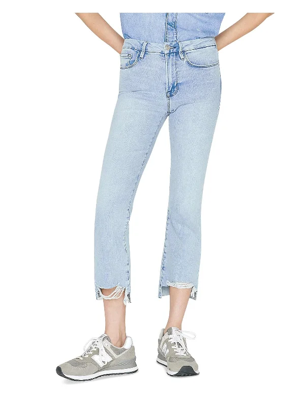 Special Price Womens Released Hem Denim Bootcut Jeans