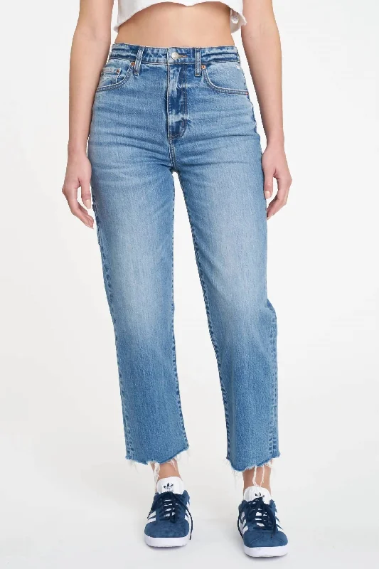 The Best Prices Women's Shut Down Sundaze Utility Crop Jeans In Blue