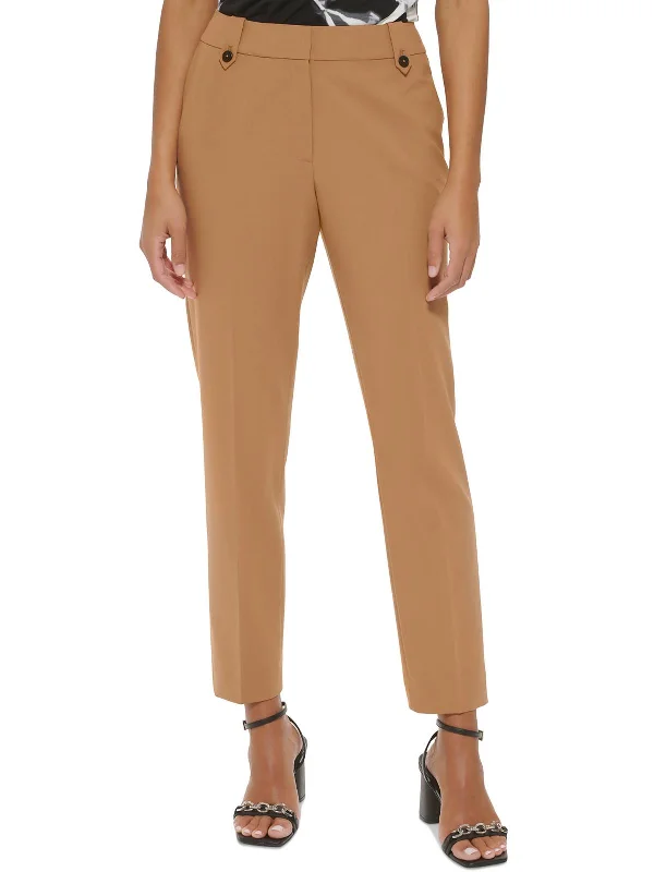 Sale Event Womens Solid Knit Straight Leg Pants