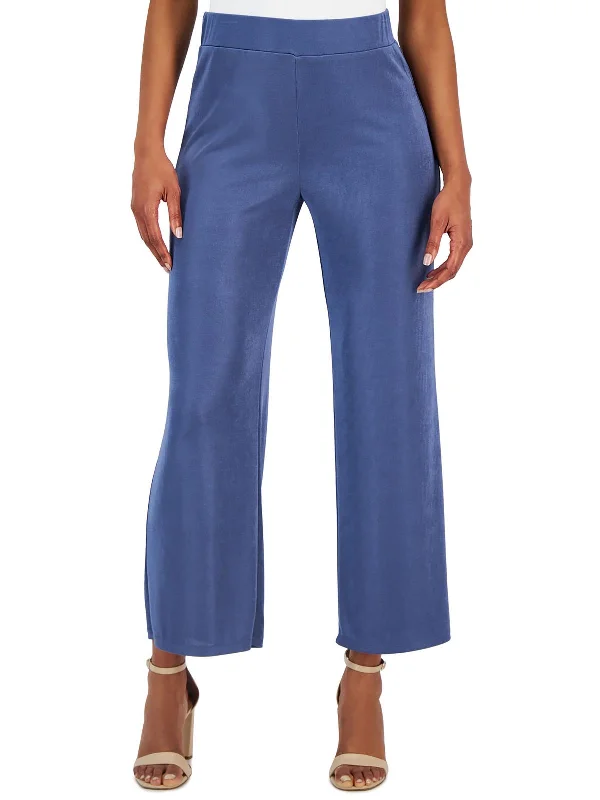 Special Buy Womens Stretch Knit Wide Leg Pants