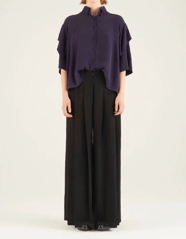 Quick Sale Women's Trousers In Black