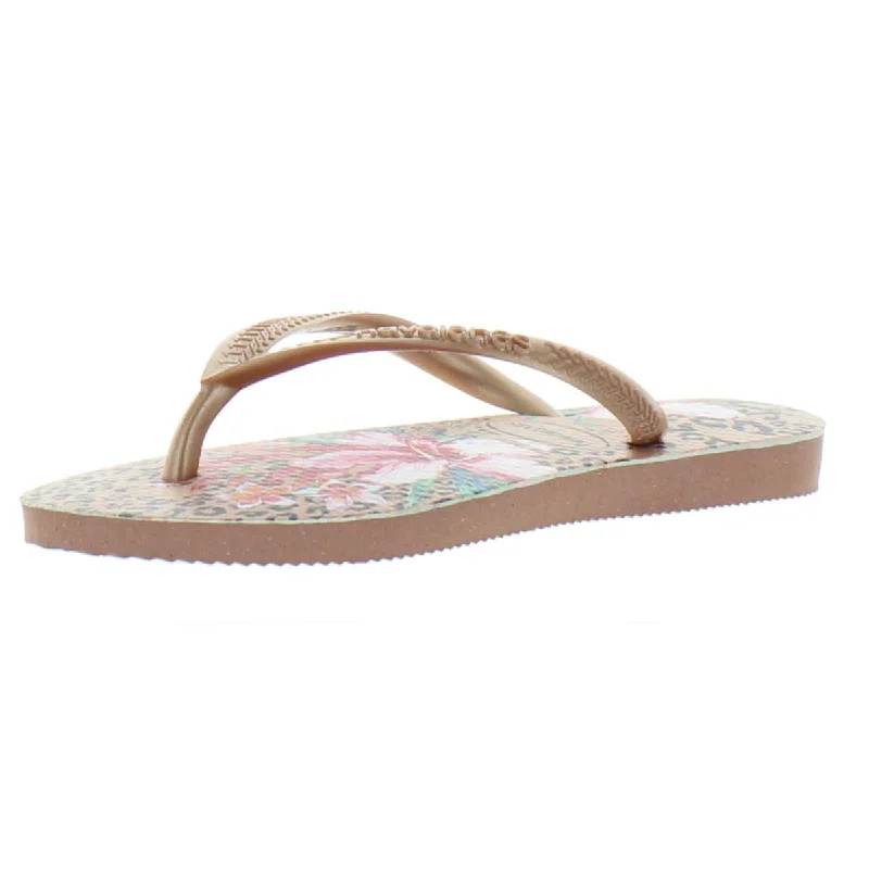 Havaianas Girls Printed Slide Flip-Flops