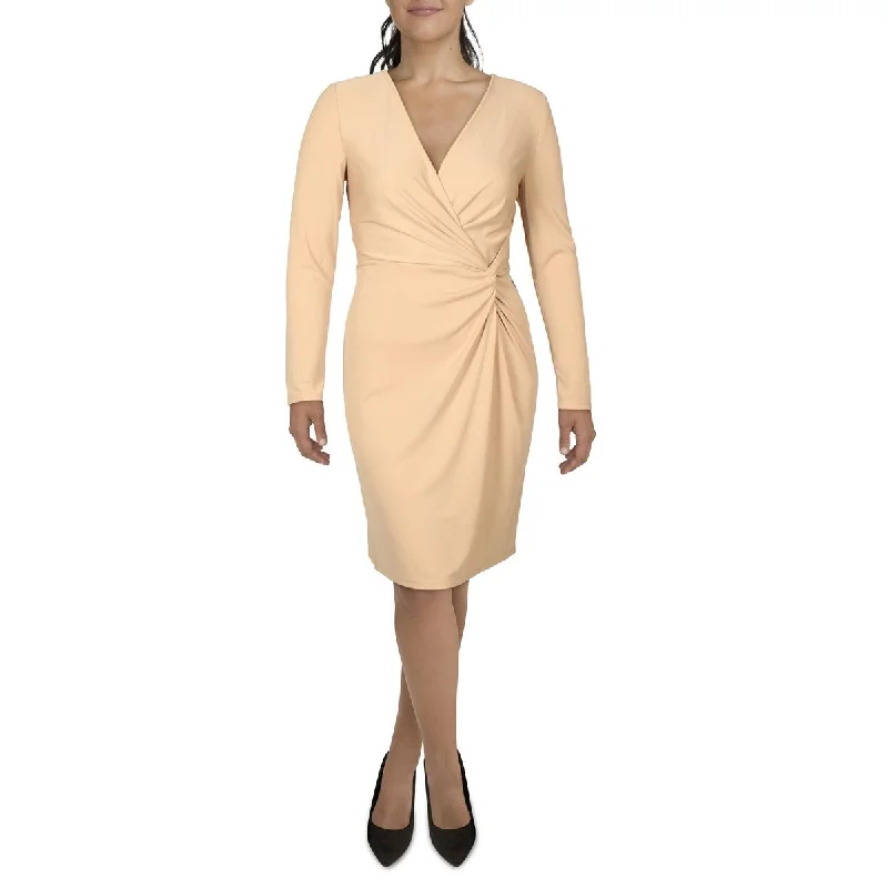 Lauren Ralph Lauren Womens Office Professional Wrap Dress