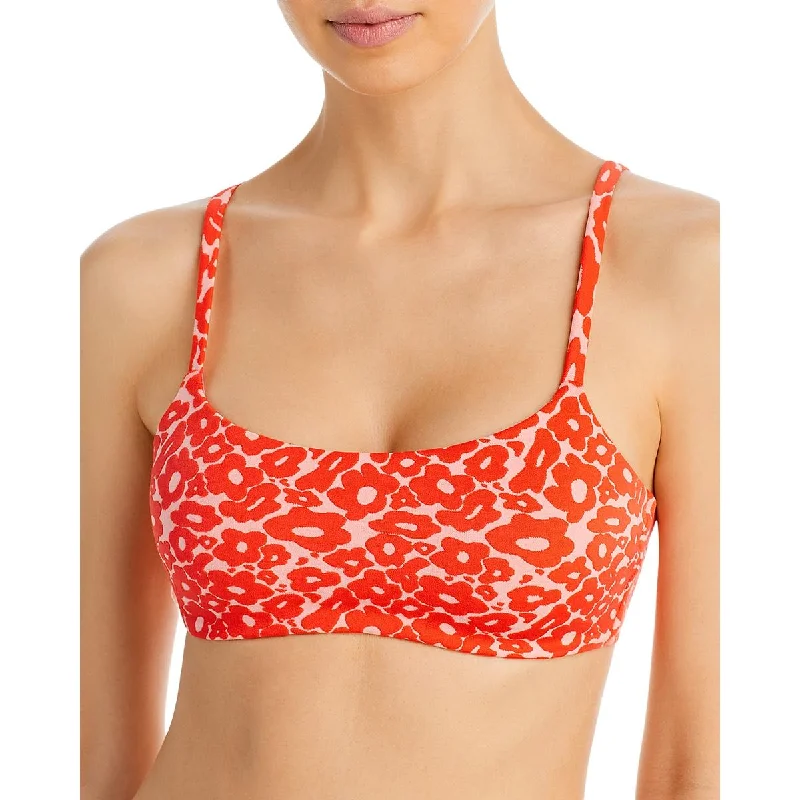 Peixoto Womens Printed Bikini Swim top