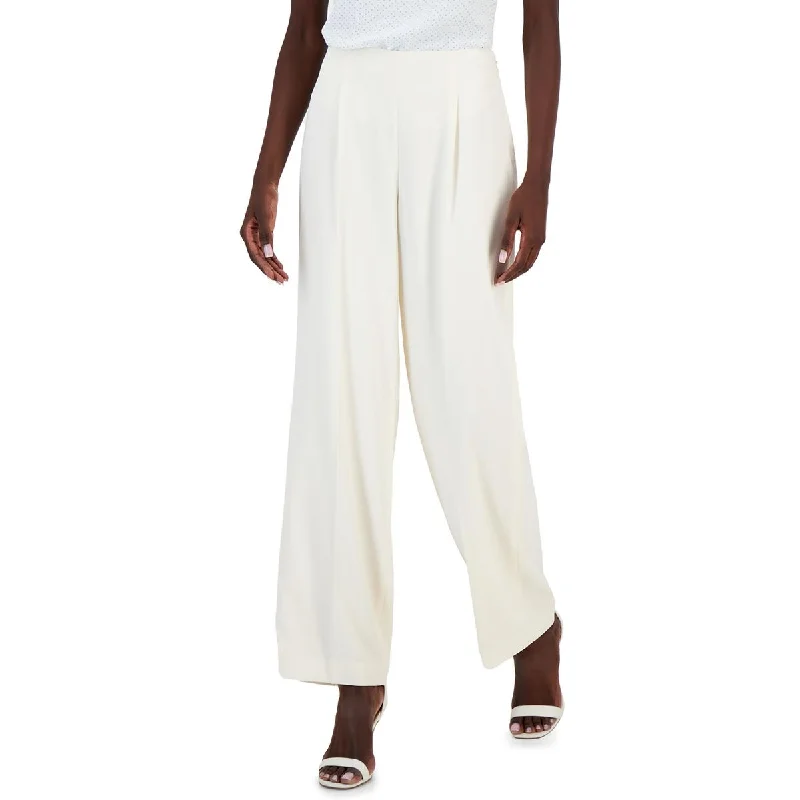 Steals and Deals Anne Klein Womens High Rise Wide Leg Wide Leg Pants