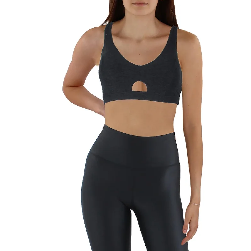 Members Only Beyond Yoga Womens Fitness Workout Sports Bra
