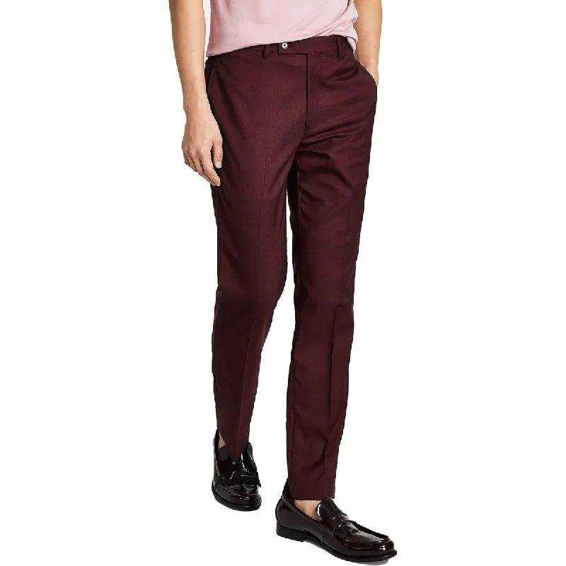 Steals and Deals Calvin Klein Mens Slim Fit Nylon Dress Pants