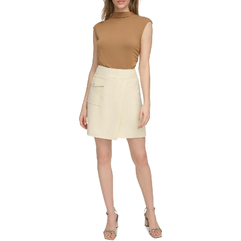 Customer Appreciation Sale Calvin Klein Womens Sleeveless High Neck Blouse