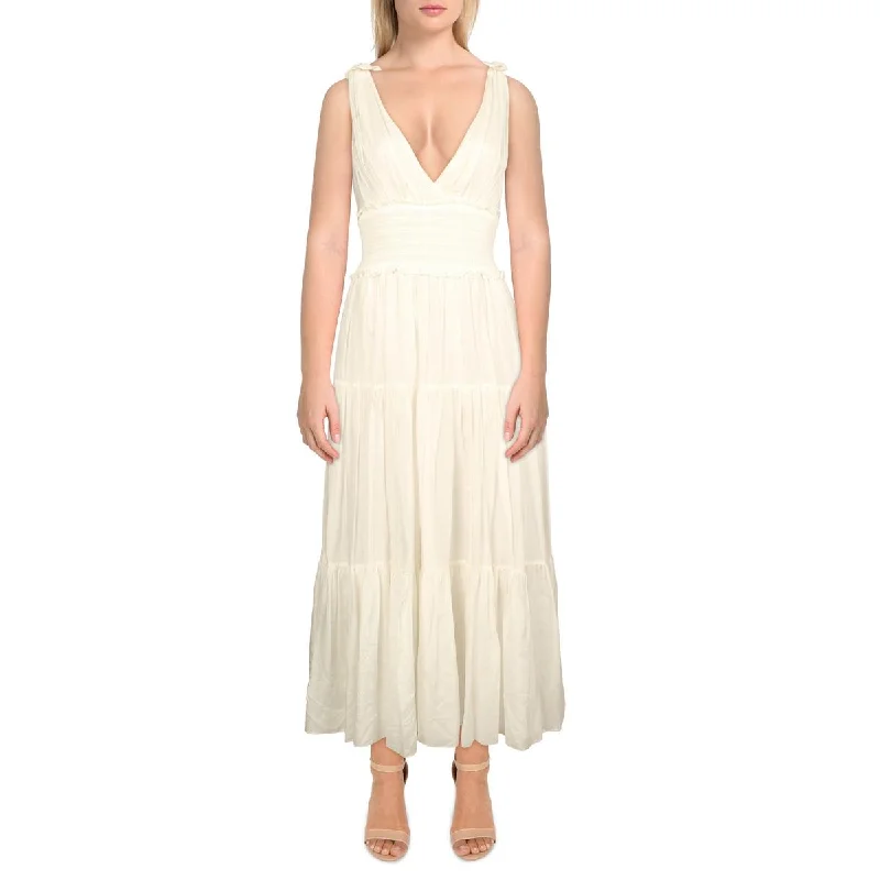 Best Seller Cinq a Sept Womens Tamar Silk Midi Midi Dress