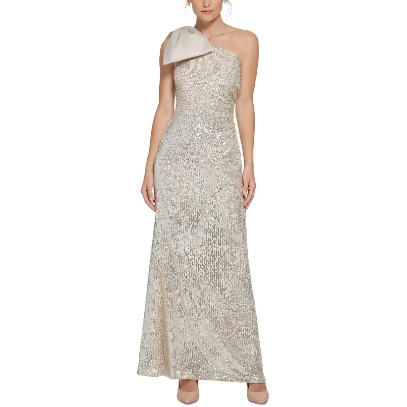 Bargain Prices Eliza J Womens Plus Satin Evening Dress