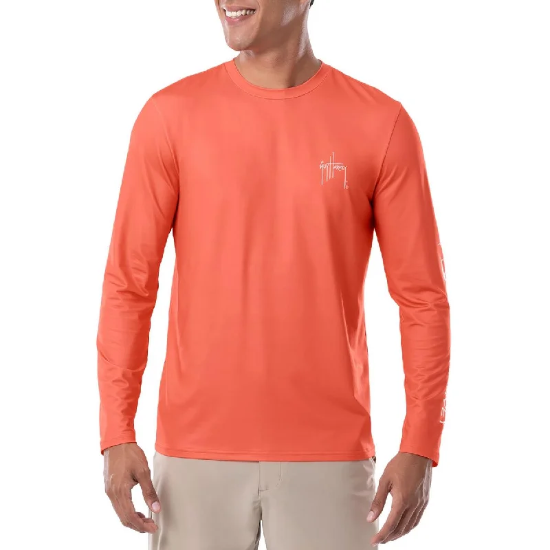 Exclusive Savings Guy Harvey Mens Moisture Wicking Logo T-Shirt