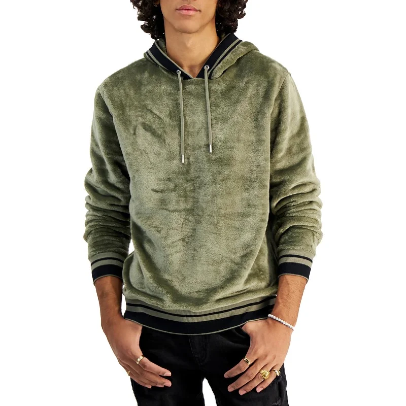 Buy More, Save More INC Mens Velour Regular Fit Hoodie
