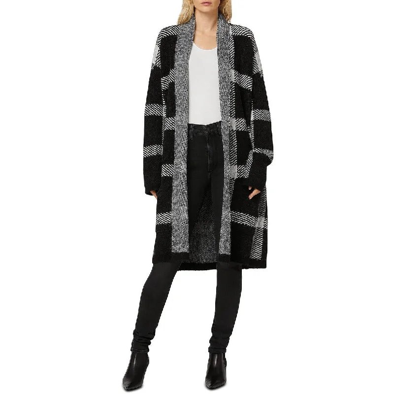 Quick Sale Joe's Womens Solange Plaid Shawl Collar Cardigan Sweater