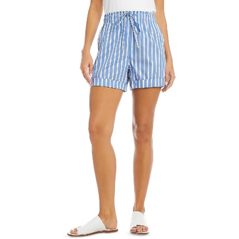Fantastic Offers Karen Kane Womens Striped Midi Casual Shorts