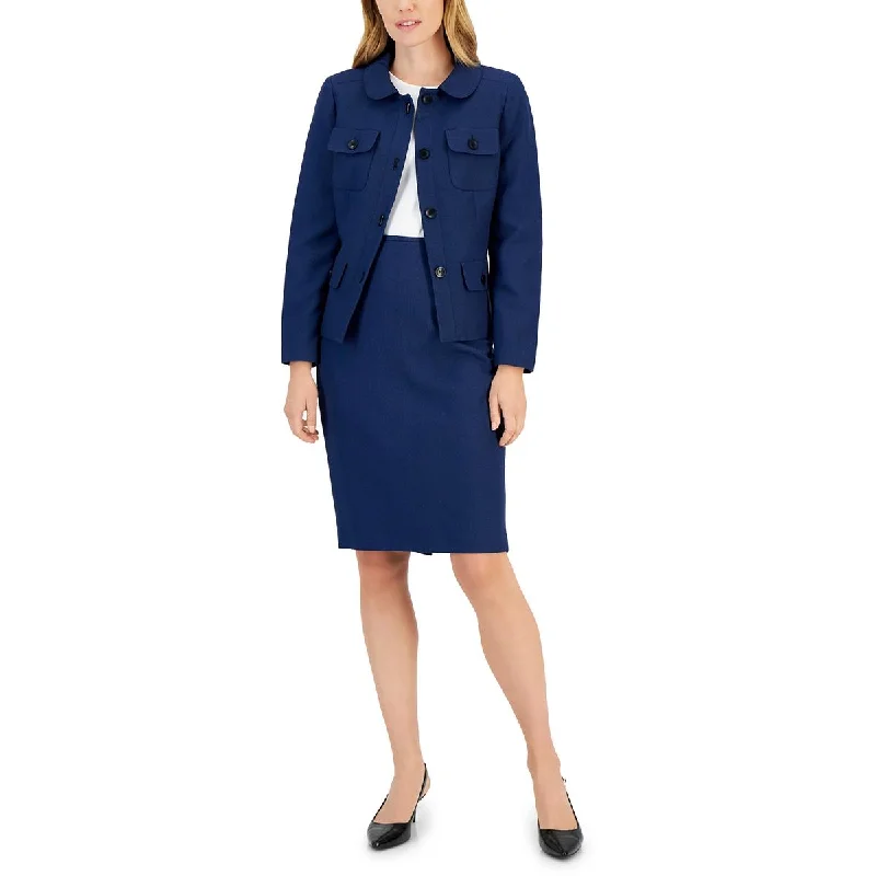Factory Direct Sale Le Suit Womens Office Work Wear Double-Breasted Blazer