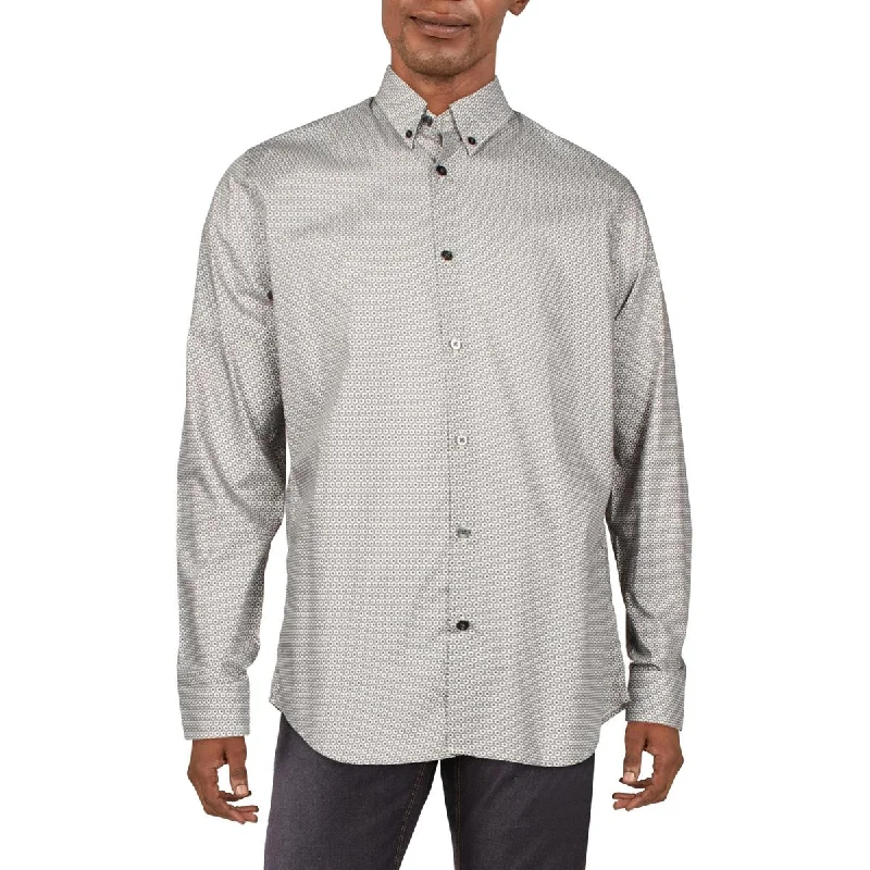 Customer Appreciation Sale Lords of Harlech Mens Jardin Floral Collared Button-Down Shirt