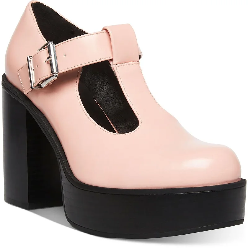 Early Access Madden Girl Womens Roony Buckle Platform Mary Janes