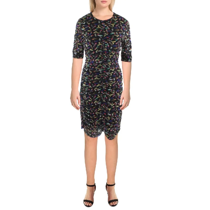 Bargain Bin Nicole Miller Womens Party Tight Bodycon Dress