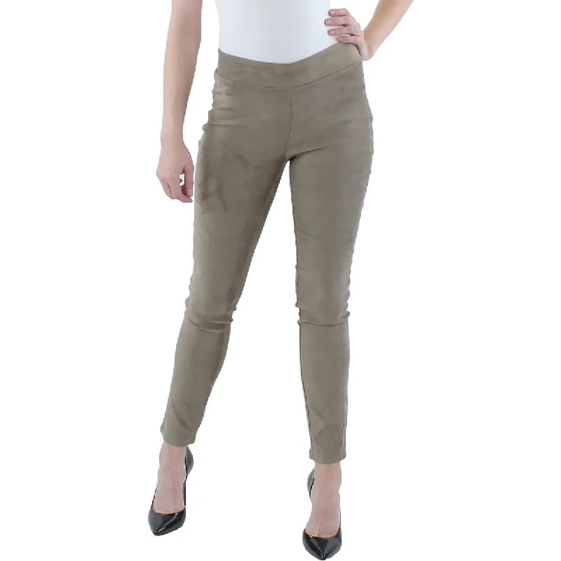Online Only NYDJ Womens Faux Suede Slimming Leggings