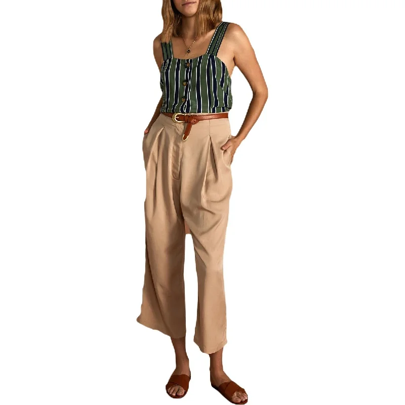 Price Meltdown Sancia Womens Nataliya Tencel Blend Back Tie Crop Top