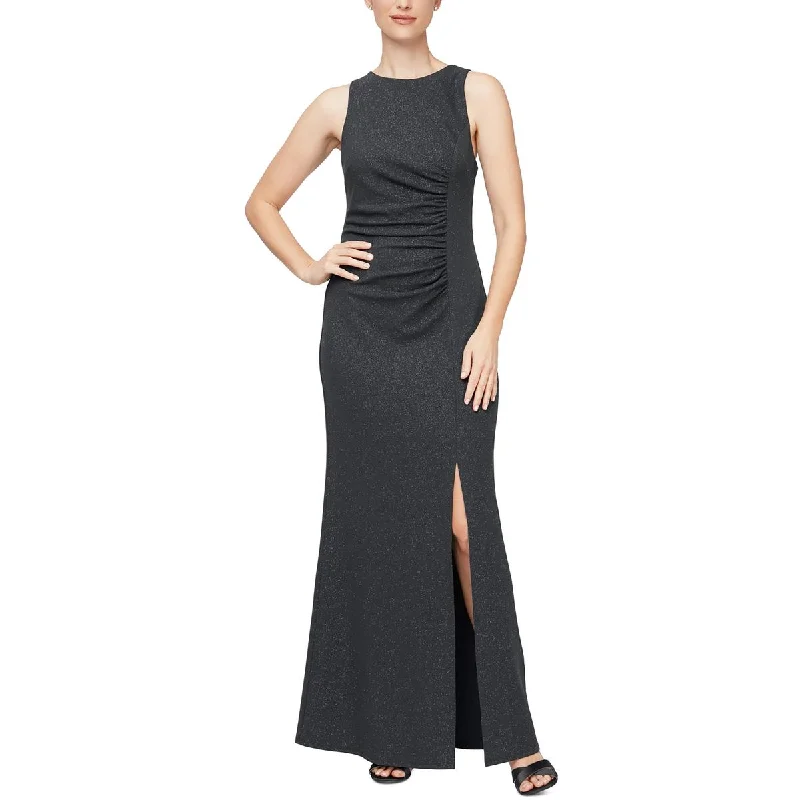 Must-Have Deals SLNY Womens Ruched  Evening Dress