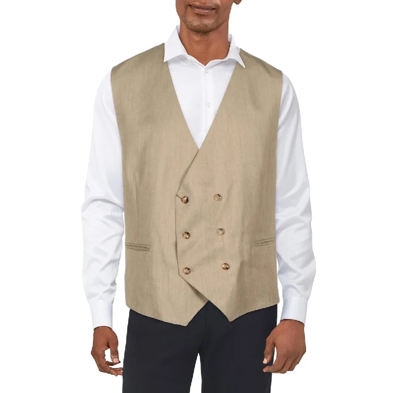 Shop and Save Tayion By Montee Holland Mens Wool Blend Separate Suit Vest