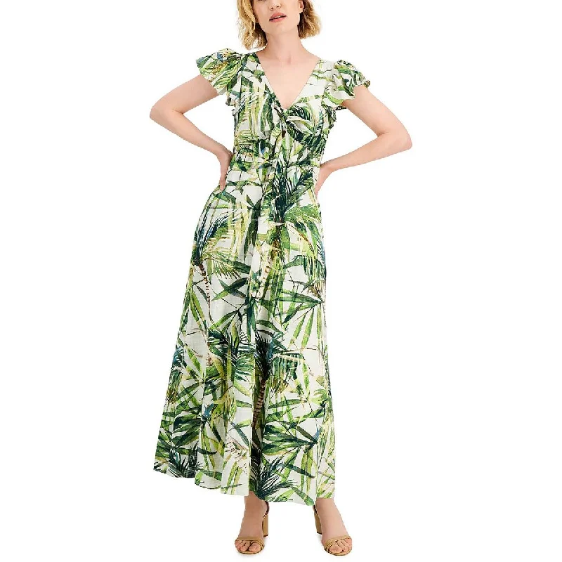 Exclusive Online Offer Taylor Womens Bow Tie Long Maxi Dress