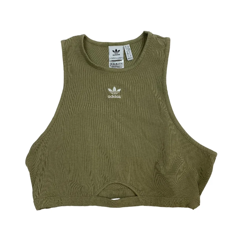 Midnight Madness Athletic Tank Top By Adidas In Green, Size: Xl