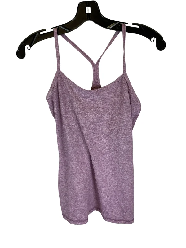 Deep Discounts Athletic Tank Top By Lululemon In Purple, Size: 6