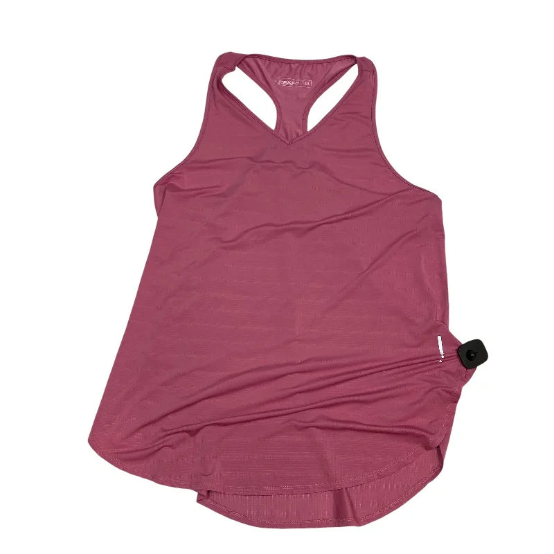 Best Seller Athletic Tank Top By Maxed Elite In Pink, Size: 3x