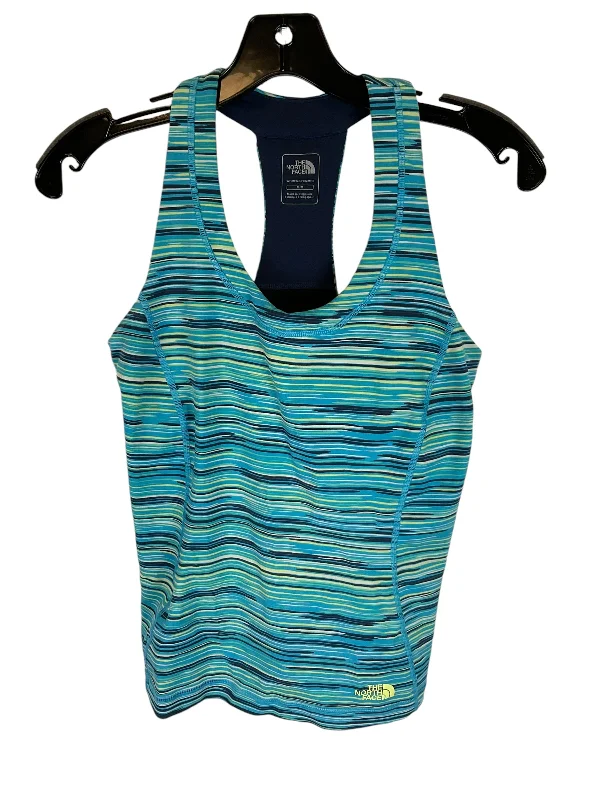 Exclusive Offers Athletic Tank Top By The North Face In Blue, Size: M