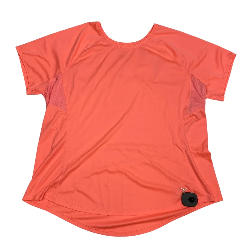 Final Sale Athletic Top Short Sleeve By Old Navy In Pink, Size: Xxl