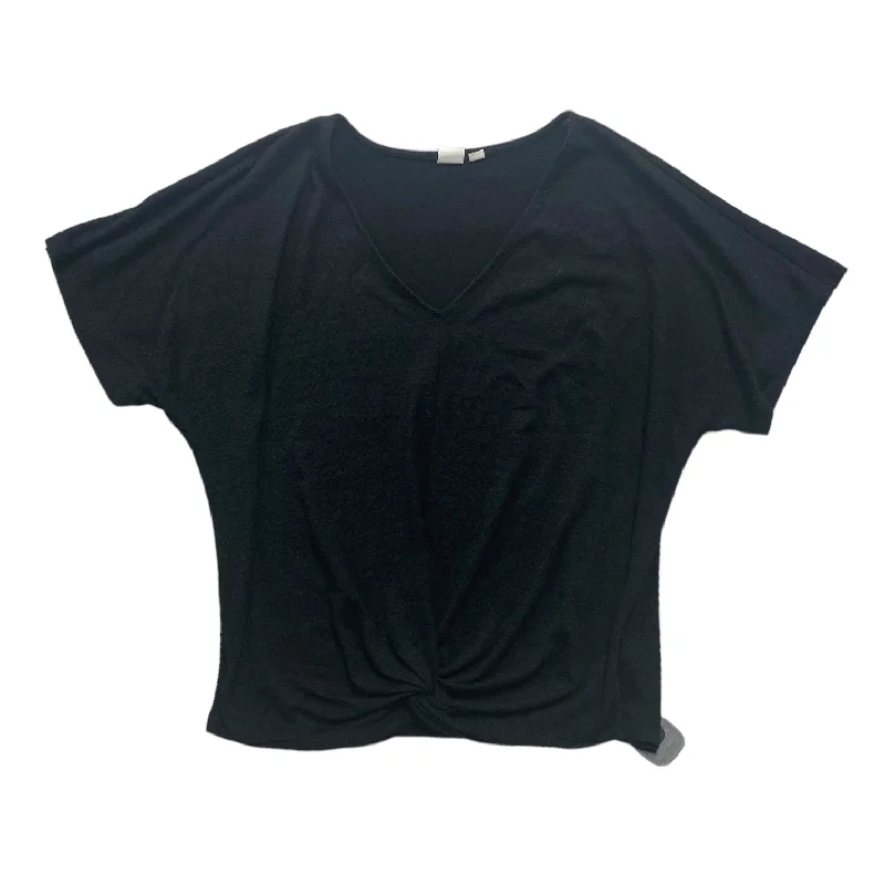 Time-Limited Offer Black Top Short Sleeve Gap, Size S