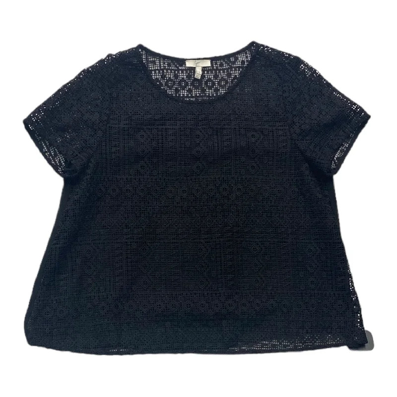 Must-Have Deals Black Top Short Sleeve Joie, Size S