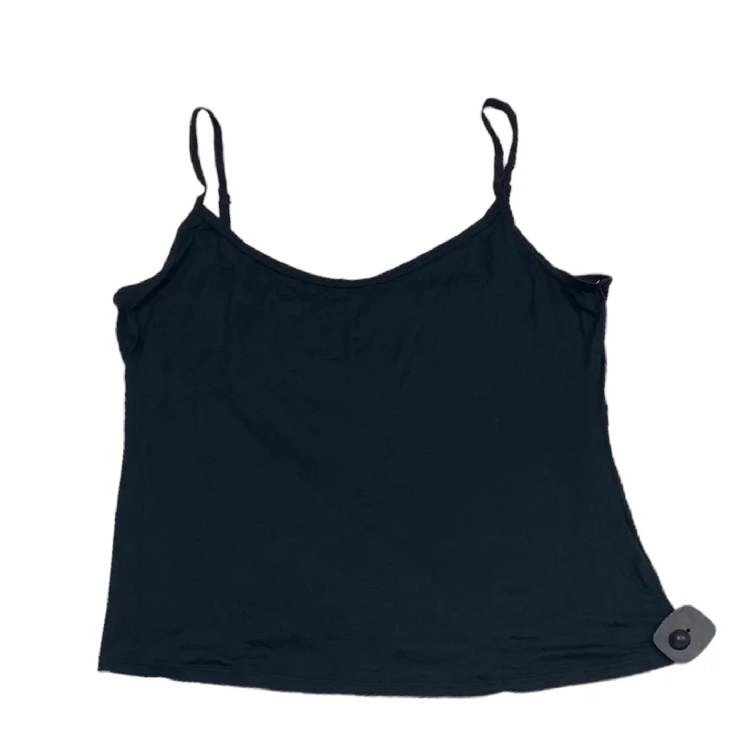 Referral Discount Black Top Sleeveless Soft Surroundings, Size Xl