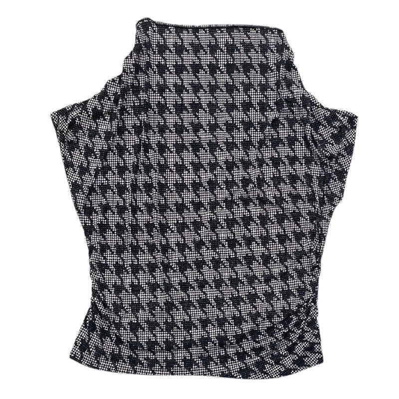 Warehouse Sale Black & White Top Sleeveless Lane Bryant, Size 3x