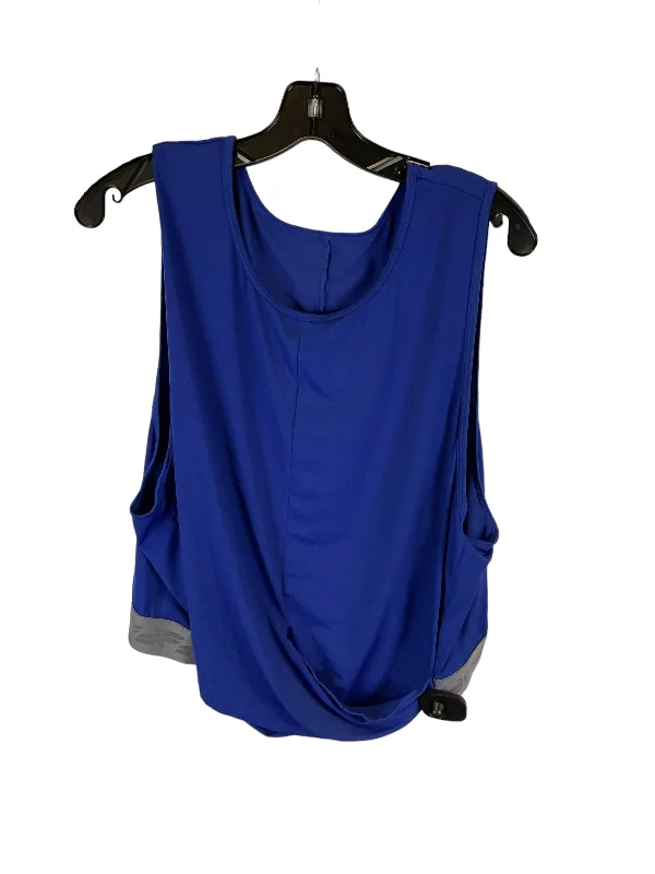 Price Buster Blue Athletic Tank Top Fabletics