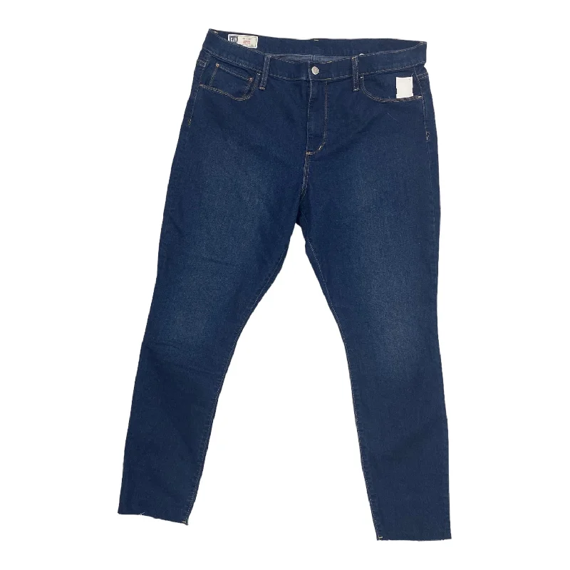 Super Savings Blue Denim Jeans Jeggings Gap, Size 18