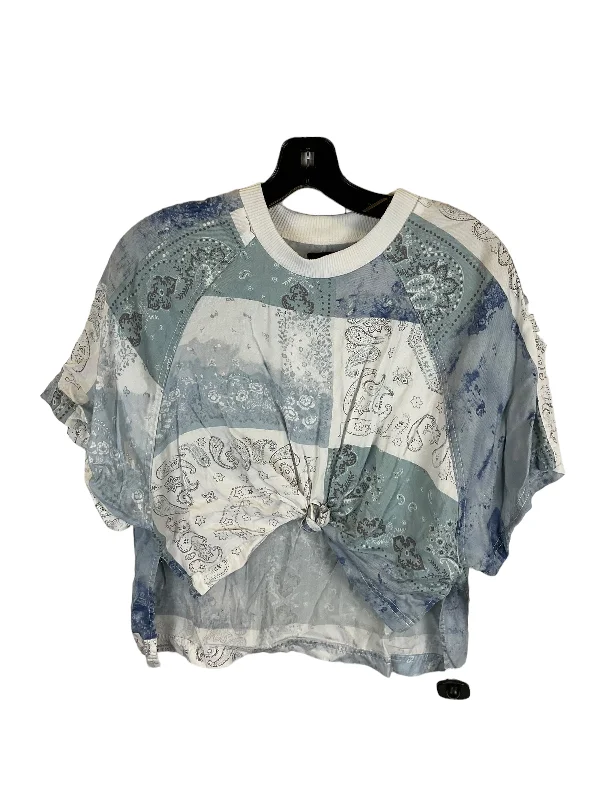 Deal of the Week Blue Top Short Sleeve Urban Outfitters, Size S