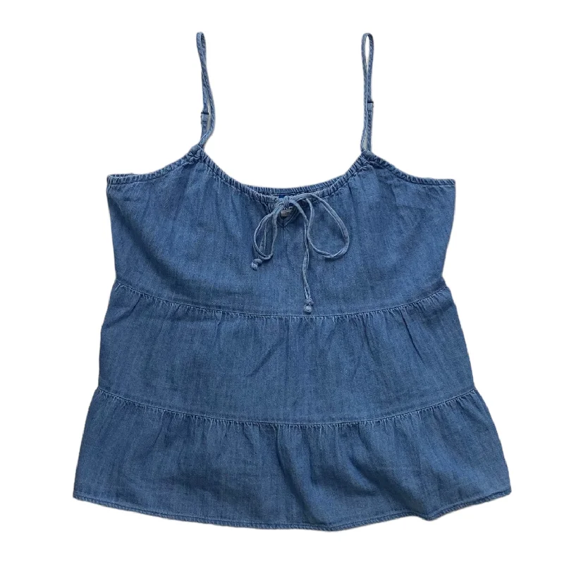 Huge Savings Blue Top Sleeveless Old Navy, Size M